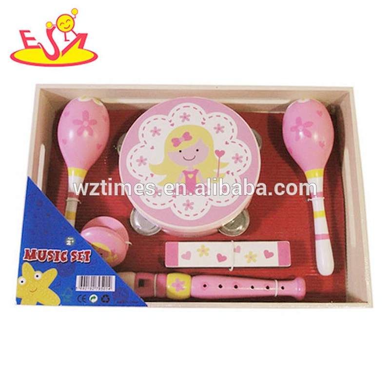 Wholesale cheap product wooden multi function musical toy for children W07A067