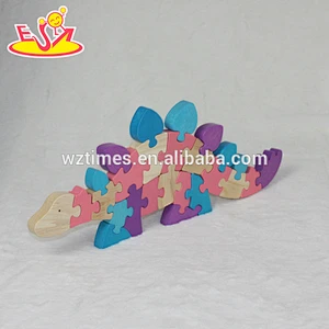 2018 wholesale baby wooden puzzle game kids mini wooden puzzle game children educational wooden puzzle game W14I033