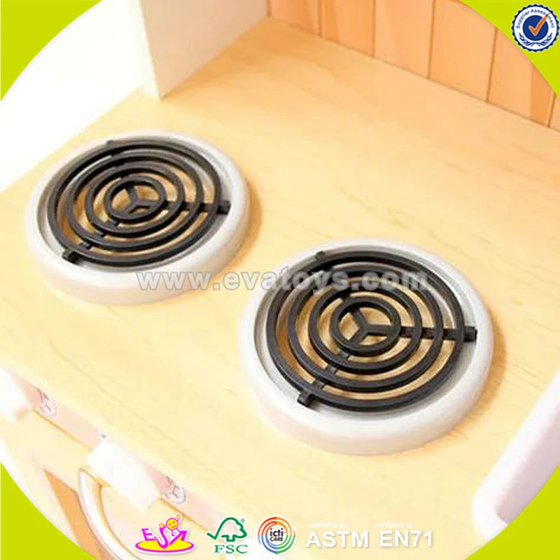 wholesale cute wooden pretend kitchen toy, fashion kids wooden kitchen toy, interesting children wooden kitchen toy W10C141