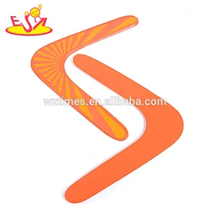 2018 wholesale fashion wooden boomerang toy for kids W01A313