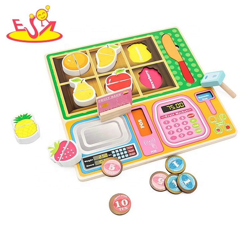 2019 New arrival pretend play wooden fruit game for kids W10B308