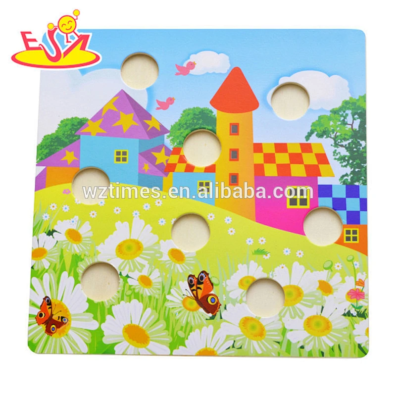 2018 wholesale wooden magnetic toys for toddlers new design ladybug toy wooden magnetic toys for toddlers W01A194