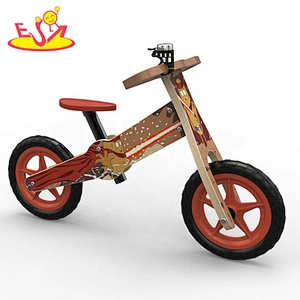 2019 Original Design paddle less wooden toy bike for kids W16C264