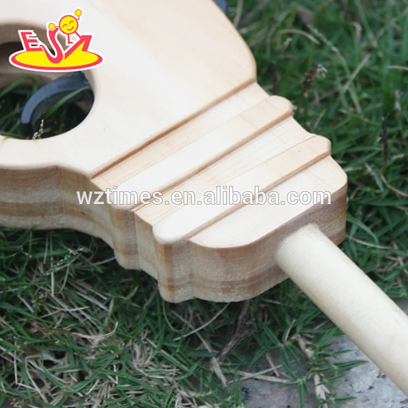 wholesale hottest sale baby wooden toy gun cheap kids wooden toy gun W02A097