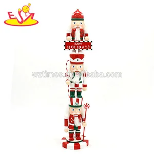 2018 Wholesale cheap kids doll toy wooden soldier nutcracker doll for sale W02A285