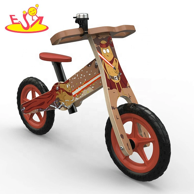 2019 Original Design paddle less wooden toy bike for kids W16C264