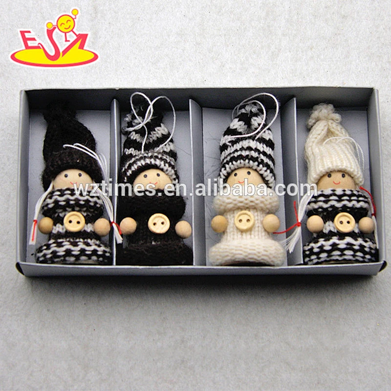 2018 New products baby cartoon dolls wooden best toys for Christmas W02A237