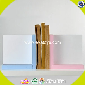 wholesale kids wooden bookend resin fashion children wooden bookend resin W08D057