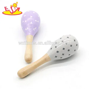 2018 Wholesale hottest funny maracas toy classical shaker musical instrument for toddler W07I136