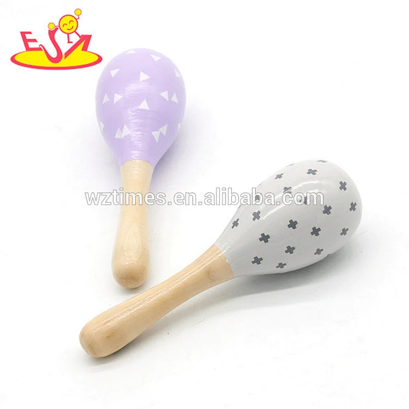 2018 Wholesale hottest funny maracas toy classical shaker musical instrument for toddler W07I136