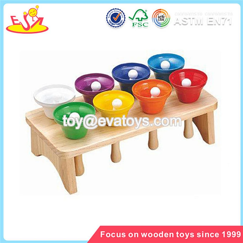 Best selling wooden Castanet toy new and popular castanets toy mini kidz castanets toy W07I036