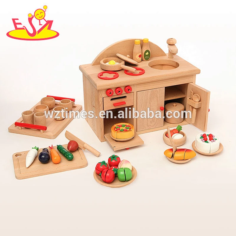 2018 großhandel baby holz küche herd spielzeug rollenspiel kinder holz küche herd spielzeug heißer verkauf holz küche herd spielzeug w10c199