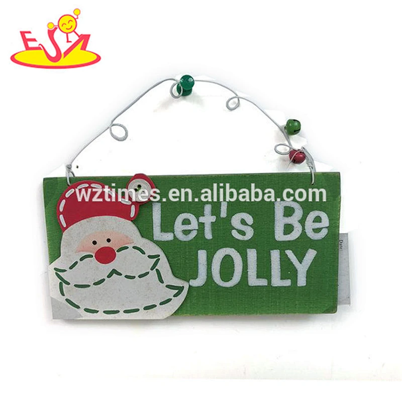 Wholesale halloween party decoration wood ornaments with best price W09D051