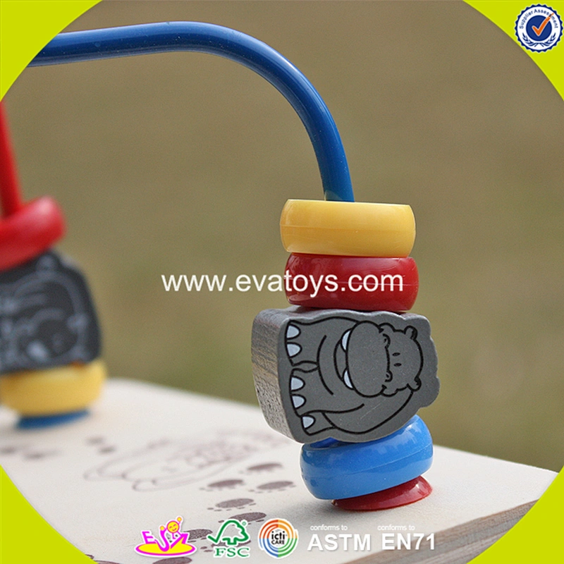 2018 New design wooden beads game cube wooden beads game mini wooden beads game W11B132