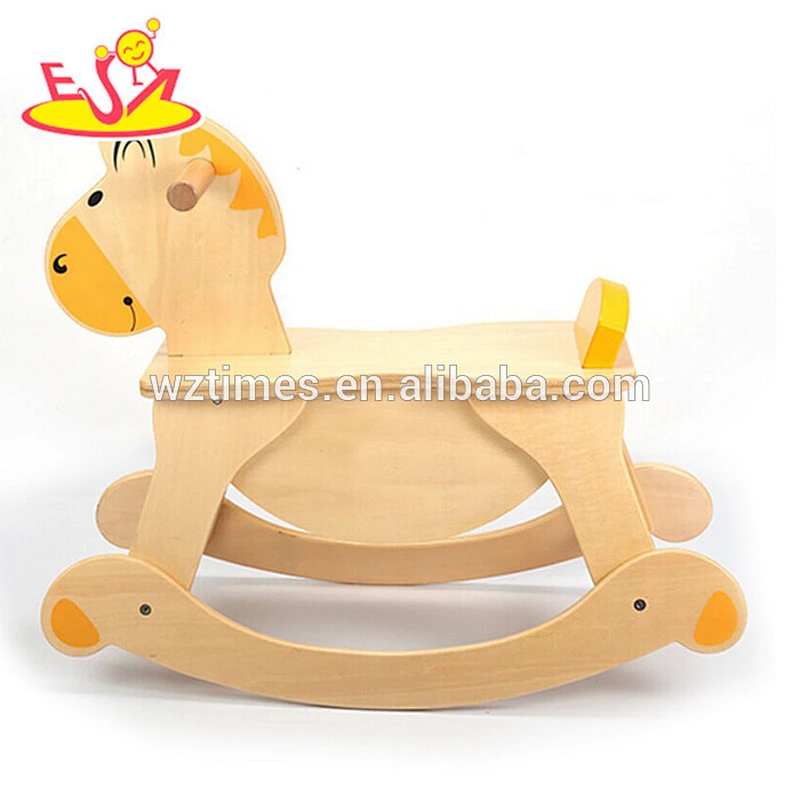 2018 wholesale wooden toy rocking horse fashion wooden toy rocking horse most lovely wooden toy rocking horse W16D063