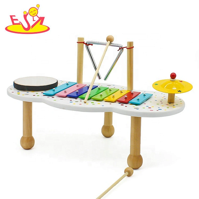 2018 New arrival educational wooden toy instruments for baby W07A127
