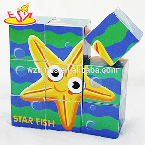 تخصيص الألغاز التعليمية 3D خشبية للأطفال W14F048