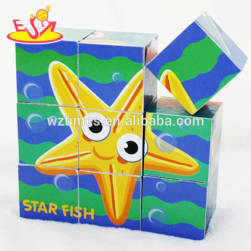 تخصيص الألغاز التعليمية 3D خشبية للأطفال W14F048