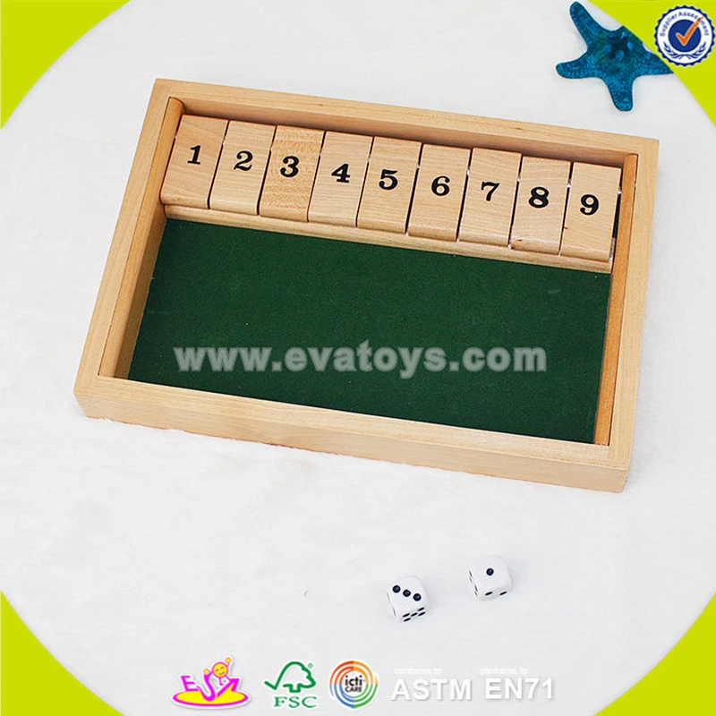wholesale cheap Wooden Shut The Box top fashion Wooden Shut The Box W01A083