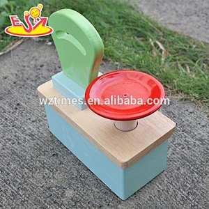 2018 wholesale baby wooden toy scales, funny kids wooden toy scales, children home play wooden toy scales W10D148