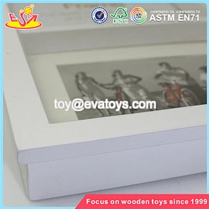 2018 Wholesale high quality wooden custom photo frames for sale W09A011
