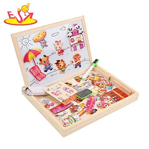 Most popular educational wooden dry erase board for kids W12B133