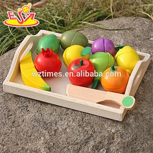 großhandel kinder spielen küche spielzeug holz schneiden obst set lustiges holz schneiden obst set für kinder w10b185