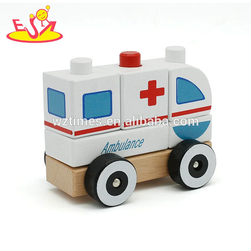 wholesale baby drag wooden car toys fashion kids drag wooden car toys children drag wooden car toys W05C012