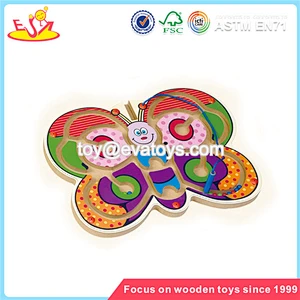 wholesale creative Wooden Block Set Educational toy wooden iq block puzzle W11H003