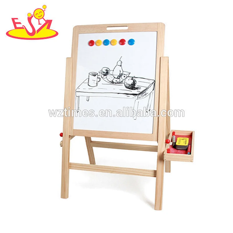 الجملة عالية الجودة الرسم السبورة الخشبية الصغيرة للأطفال W12B113