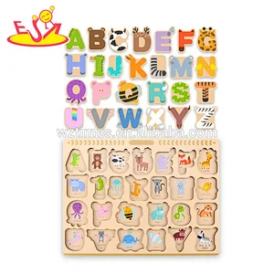 New hottest preschool paired board wooden baby toys for learning numbers W12E012