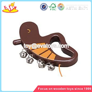 new and popular wooden castanets toy for kids W07I038