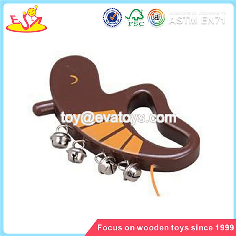 new and popular wooden castanets toy for kids W07I038