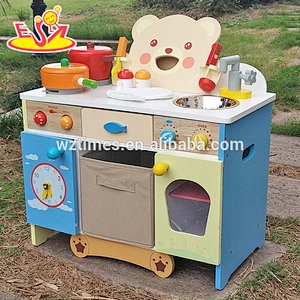 wholesale top fashion wooden kids cooking set interesting W10C146
