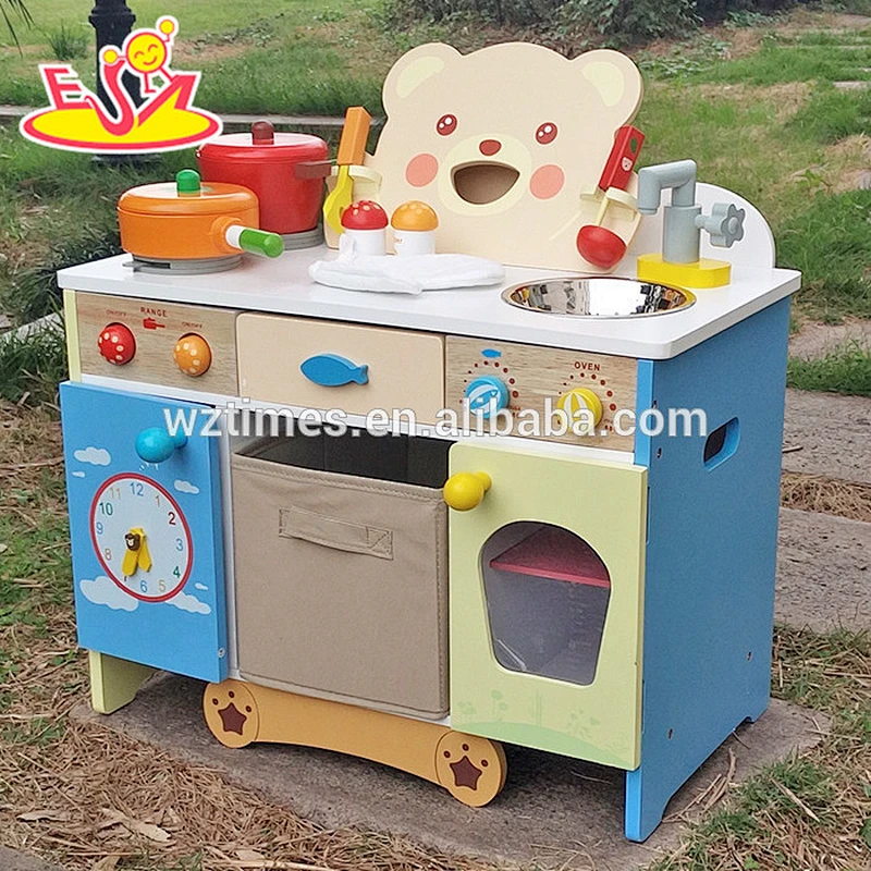 wholesale top fashion wooden kids cooking set interesting W10C146