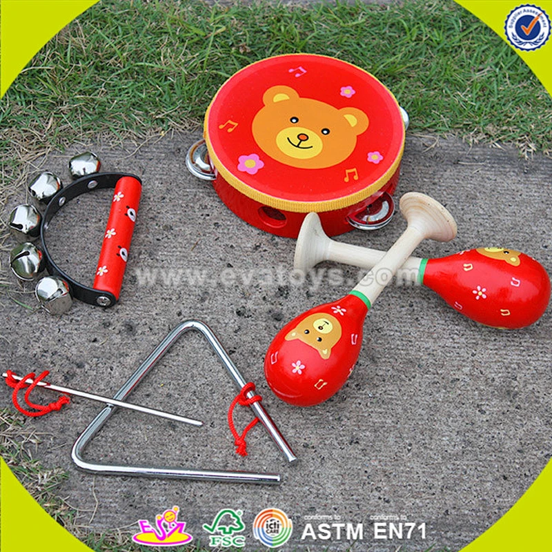 wholesale professional preschool wooden musical instrument toy for children W07A089