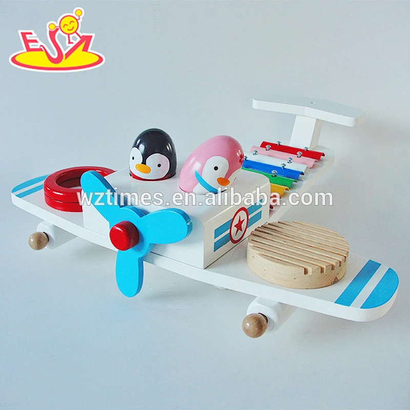 wholesale multi-function wooden musical instruments for babies funny toy wooden musical instruments for babies W07A111