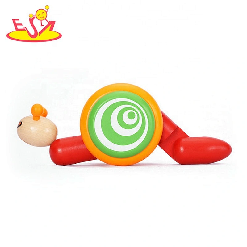 Top sale animal design wooden push toy for kids W05B160