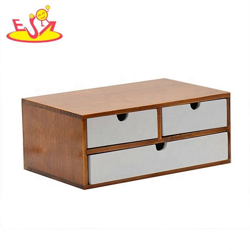 Wholesale 2 layers wooden bedroom chest for home W08C257