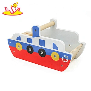 2019 New arrival role play wooden toy tool set for kids W03D110