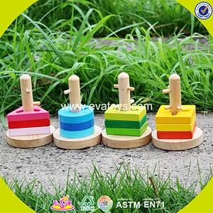 Großhandel Baby geometrische Block Spielzeug Mode Kinder geometrische Block Spielzeug Kinder geometrische Block Spielzeug W13D084