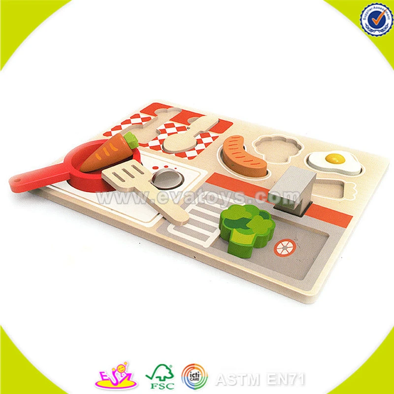 wholesale baby wooden cutting food toy fashion kids wooden cutting food toy children wooden cutting food toy W10B120