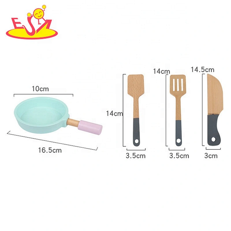 New design morden style wooden toy kitchen set for kids W10C495