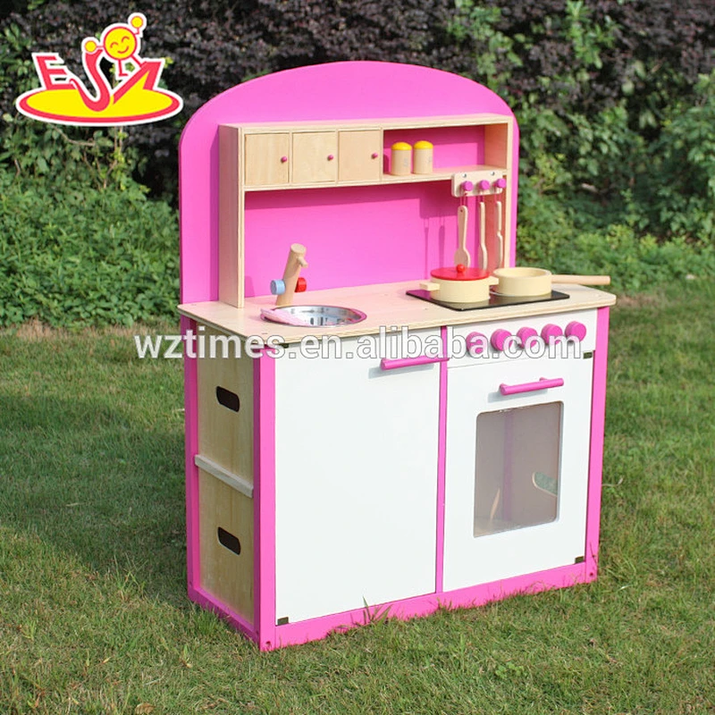 wholesale hottest sale wooden children toy wooden kitchen W10C065