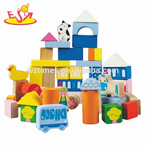 2018 top fashion educational kids wooden pounding toy for preschoolers W11G016
