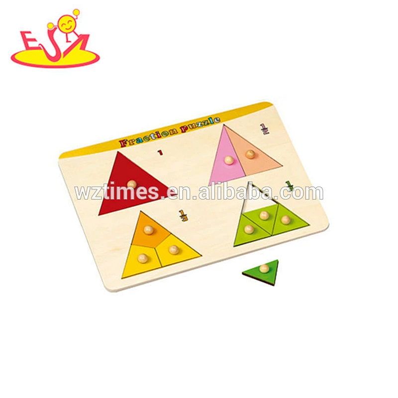 Wholesale new product animals wooden baby jigsaw cheap baby wooden baby jigsaw toy W14A104