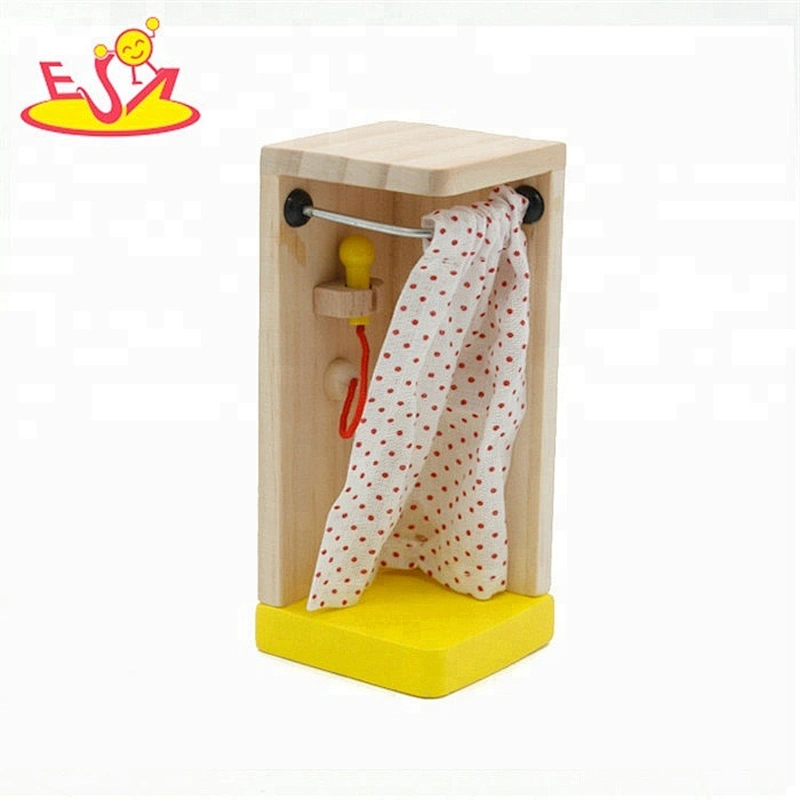 Los nuevos niños de diseño pretenden muebles de madera en miniatura para la casa de muñecas W06B070