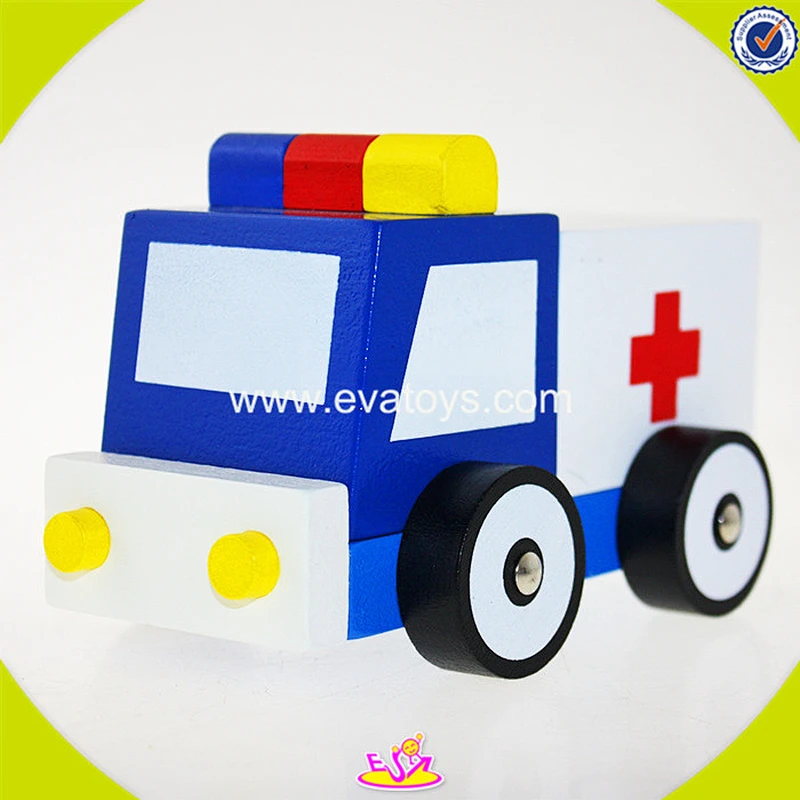 wholesale popular kids wooden toy car high quality children wooden toy car W04A134