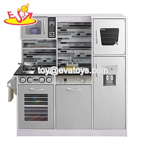 2019 Newly released kids wooden small kitchen toys for wholesale W10C420
