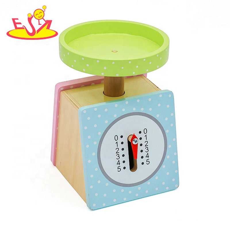 Top sale montessori educational wooden toy scales for children W10D150